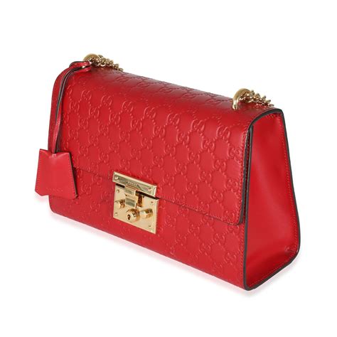 gucci guccissima red|Gucci guccissima wallet on chain.